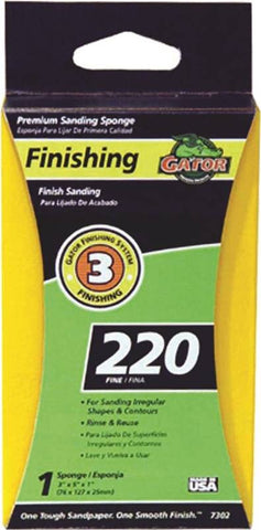 Sanding Sponge 3x5x1in 220grt