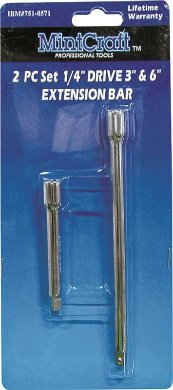 Bar Extension Set 2pc 1-4in Dr