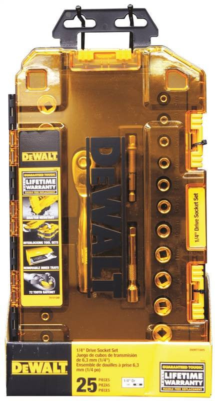 Socket Set 1-4 Drive Tough Box