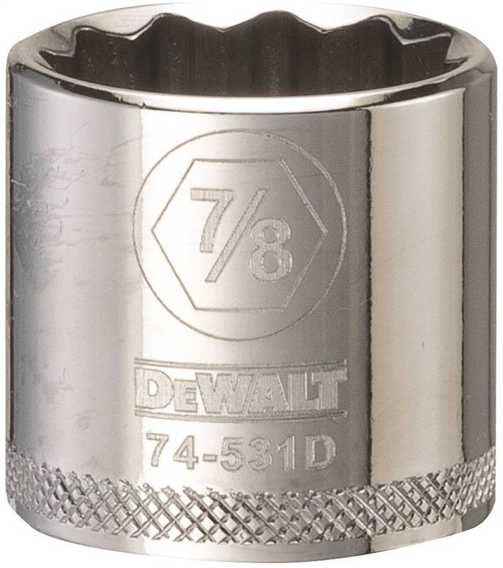 Socket 3-8 Drive 12pt 7-8in