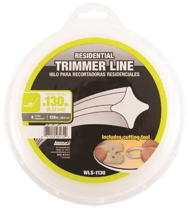 Trimmer Line .130 In X 120 Ft