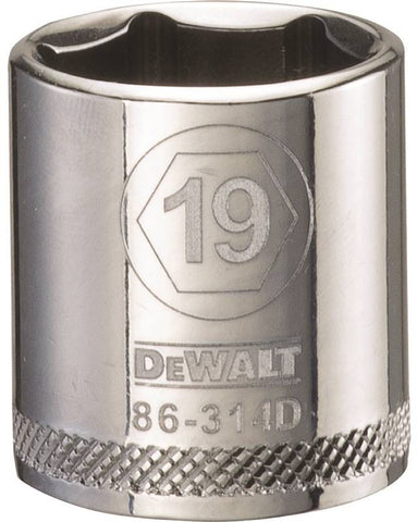 Socket 3-8 Drive 6pt 19mm