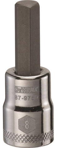 Socket Bit 3-8 Drive Hex 8mm