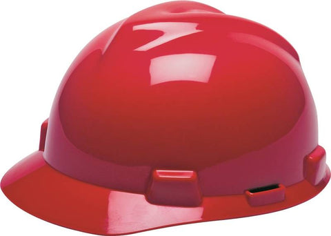 Hat Safety Red W-fast-trac Spn