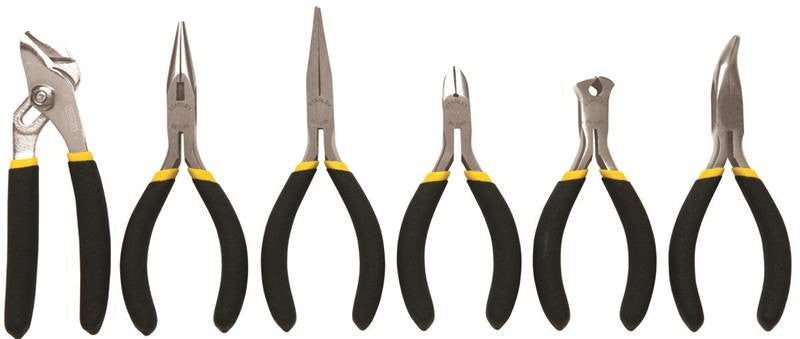 Plier Set 6pc Mini (3)4-(3)5in