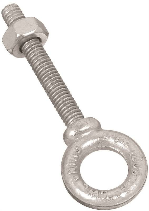 Eye Bolt W-nut 3-8x2.5in Galv