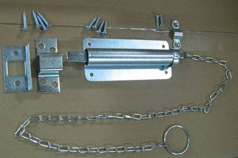 Bolt Chain Steel 6in Zinc Pltd