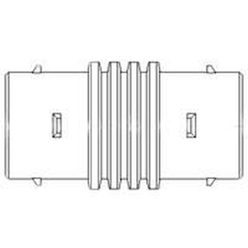 Drain Internal Coupling 3 In