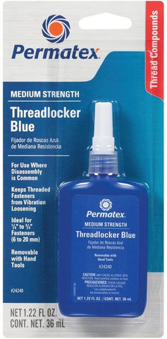 Threadlock Medstr Blu Gel 36ml