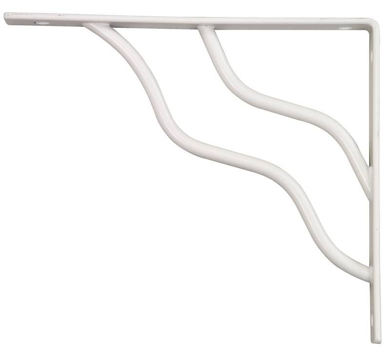 Bracket Shelf Dec 7-8in White