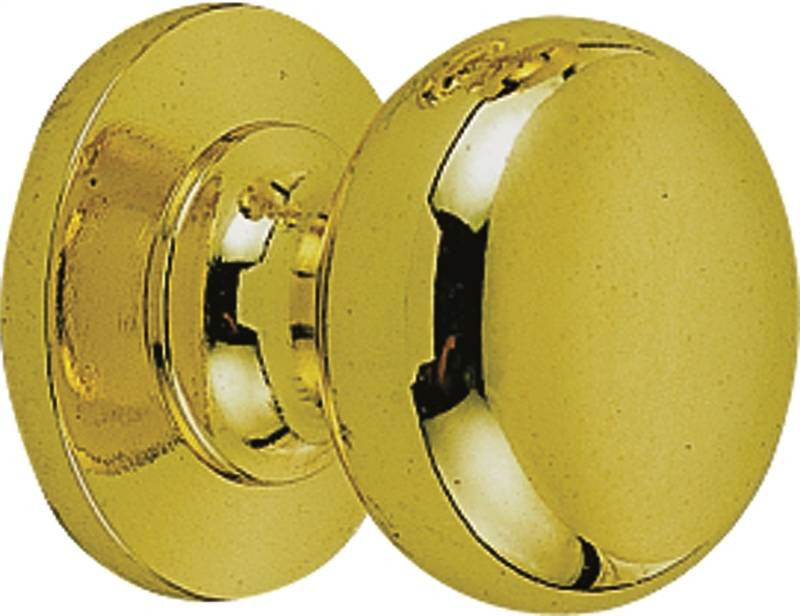 Knob Cabinet 1-1-4in Pol Brass