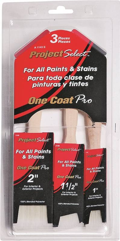 Brush Paint Set Polyester 3pc