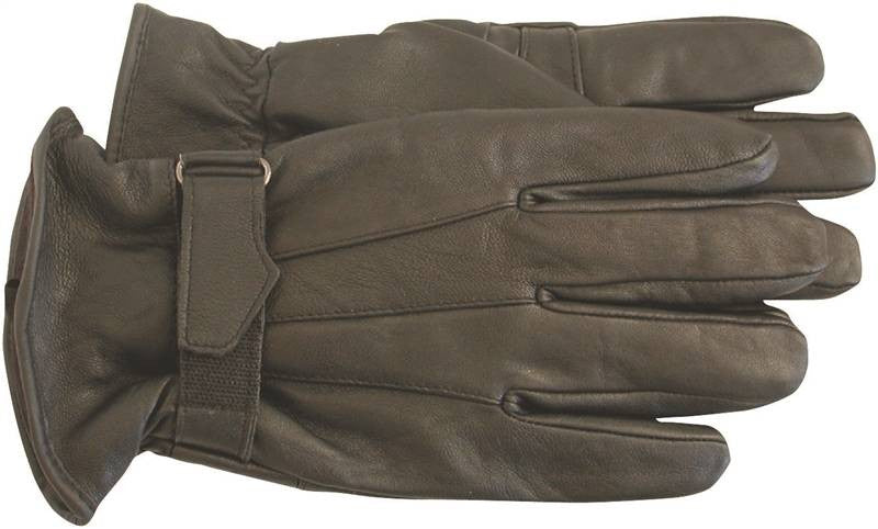 Glove Grain Sheepskin Lned Lrg