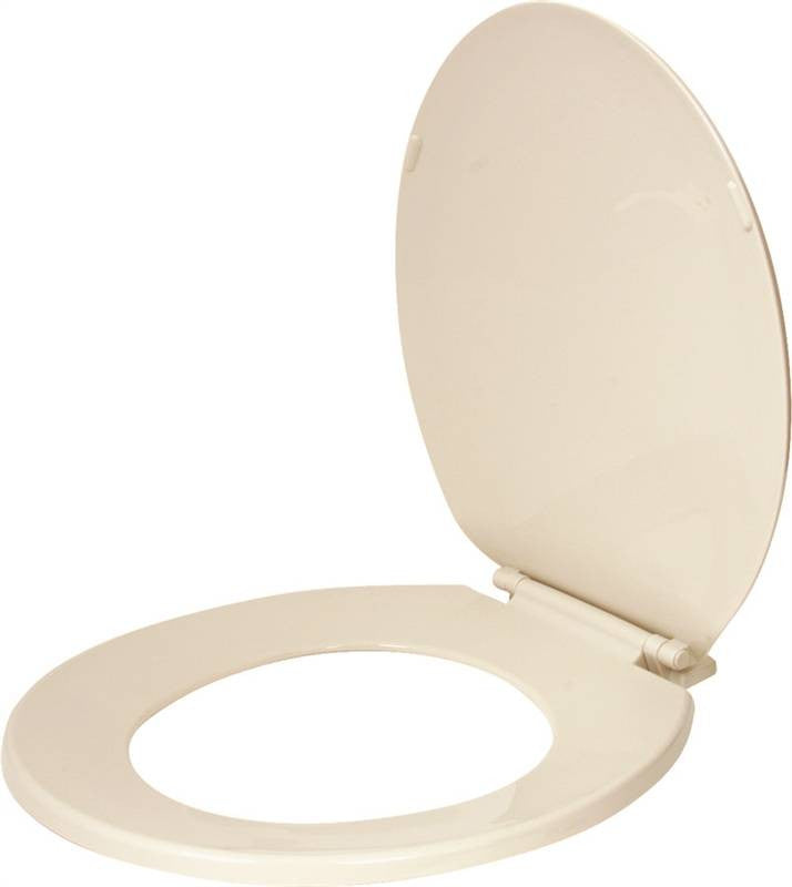 Toilet Seat Rnd Plastic Bone