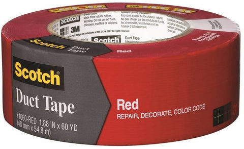 Tape Duct Red 1.88inx60yd