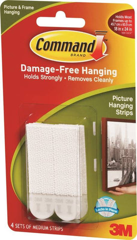 Hanger Strip Picture-frame Wht