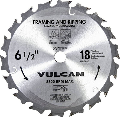 Circ Saw Blade Carb 6.5-18t