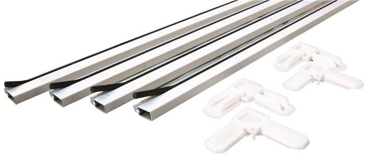 Frame Kit Alum 5ft Pcs White