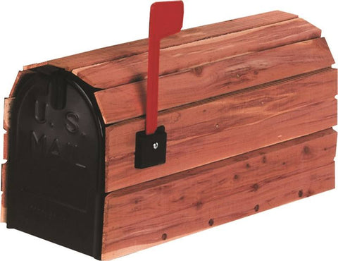 Mailbox Cedar Wrap Cedar