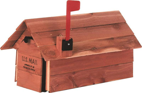 Mailbox Cedar Chalet Cedar