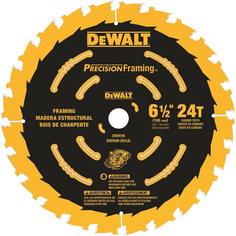 Circ Saw Blade 6-1-2 24t Frame