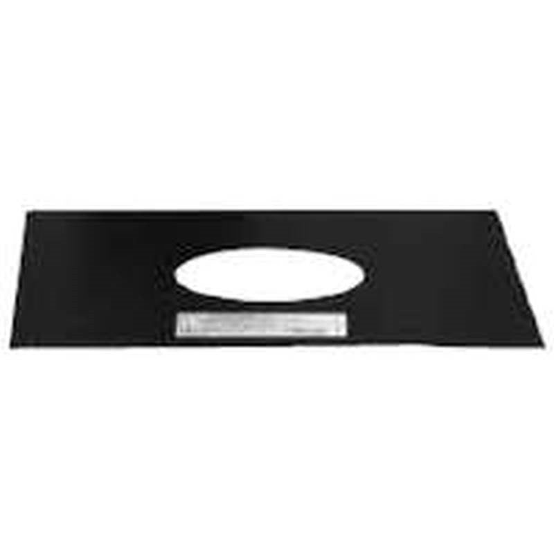 Plate Trim Pellet 3in Black