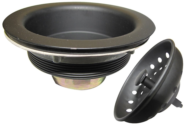 Strainer Solid Blk