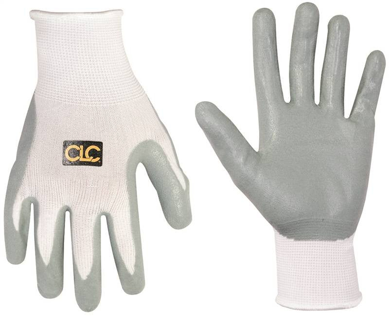 Glove Nitrile Dipped Wht Xl