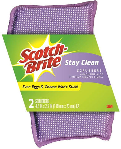 Stay Clean Scrubber 2pk