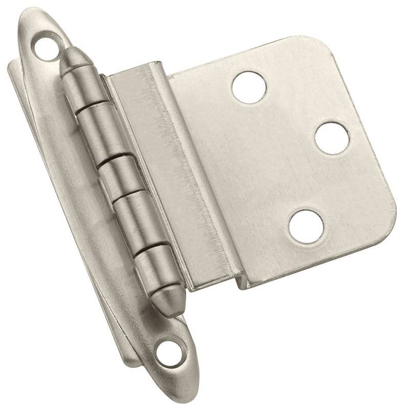 Hinge Inset 3-8in Satin Nickel