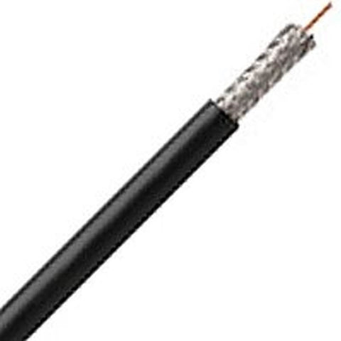 Cable Coax Rg59-u 500ft Black