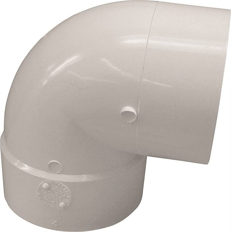 Elbow 90deg Short St Pvc 6in