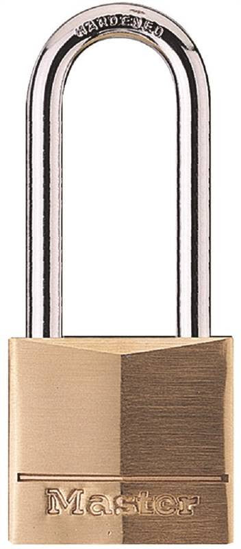 Padlock Brass 2in Vert Clr K-d