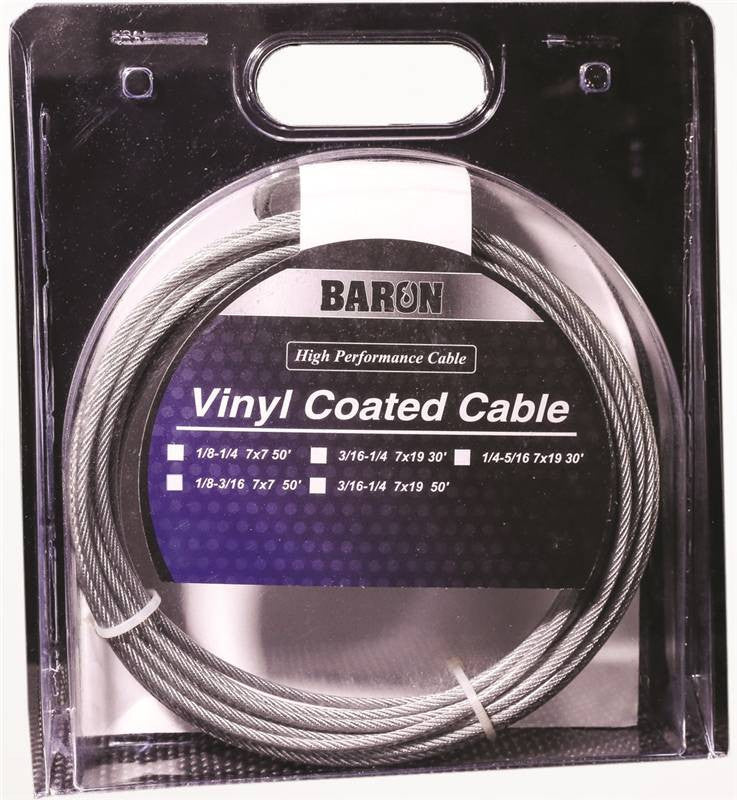 Cable Vinyl 7x7 1-8-1-4 50ft