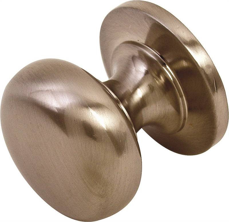 Knob Cabinet 1-1-4in Brshd Nkl