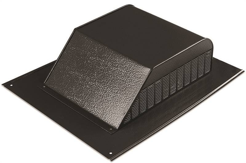 Roof Louver Blk Slant Back Fbc