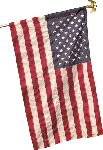 Flag Us Hemmed Nylon 2-1-2x4ft