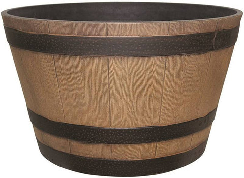 Whiskey Barrel 15.5 In Nat Oak