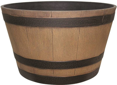 Whiskey Barrel 22.5 In Nat Oak