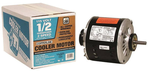 Motor Cooler 2spd 1-2hp Copper