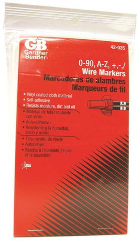 Booklet Wire Marker Vnyl Cloth
