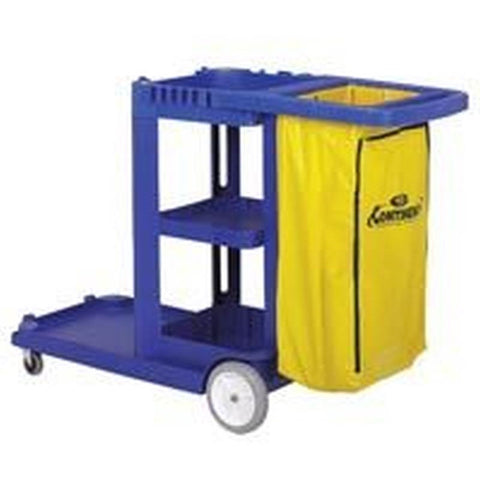 Light Duty Janitorial Cart Blu