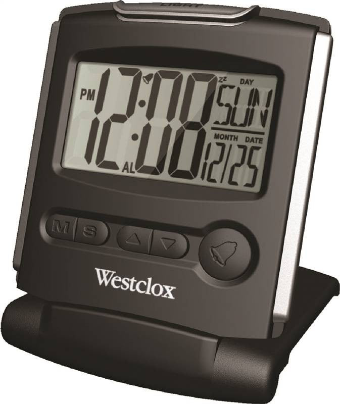 Clock Alarm Lcd Trvlmate .5in