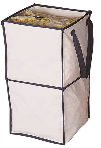 Double Fold Canvas Storage Box
