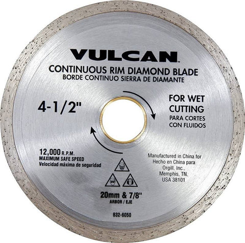 Diamond Blade Cont Rim 4-1-2"