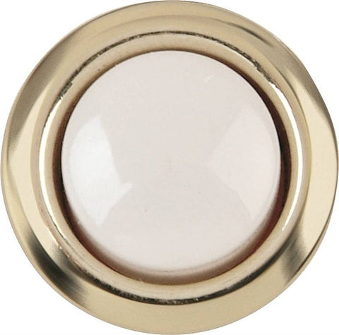 Button Door Ltd Wired Wht-gold
