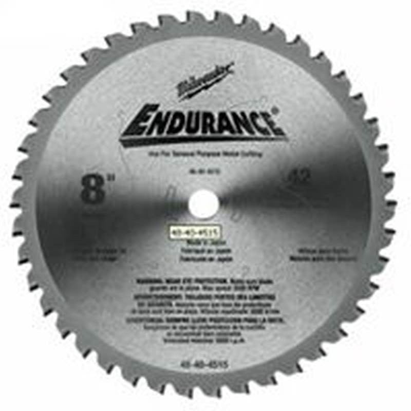 Circ Saw Blade Metal 8" 42t