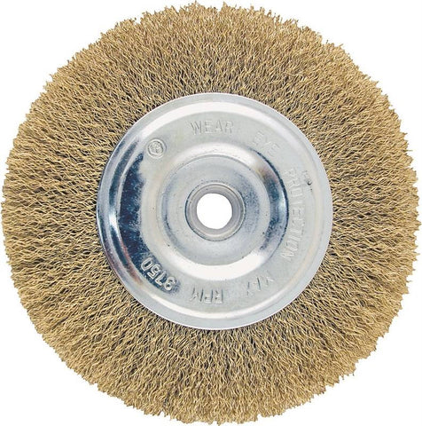 Wheel Brush Wire W-hole 6 Crse