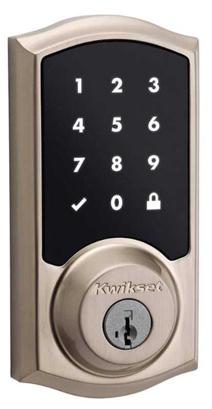 Deadbolt Touch Smart Sat Nickl