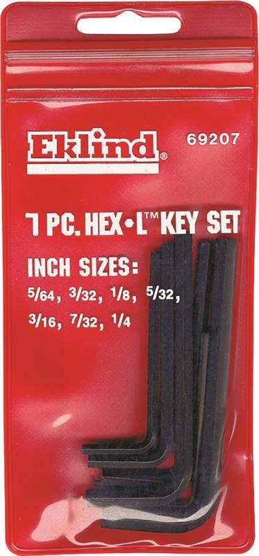 Key Hex Set 7pc Sae Hex-l